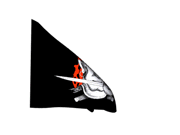 Pirate with scarf 180 animated flag gifs